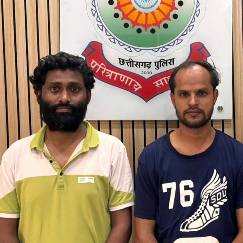 (रायपुर) लोगों को शेयर ट्रेडिंग में दोगुना लाभ का लालच देकर करोड़ों की ठगी, दो गिरफ्तार