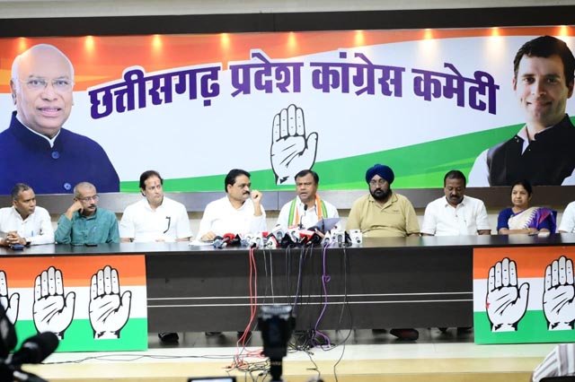 (रायपुर) छत्तीसगढ़ में गौवंश संकट पर कांग्रेस का सवाल