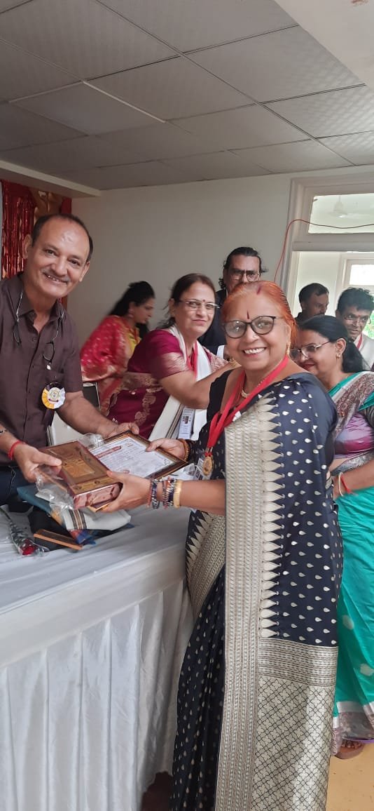 डॉ.तृप्ता कश्यप को मिला हेमचंद्राचार्य राष्ट्रीय शिक्षक सम्मान