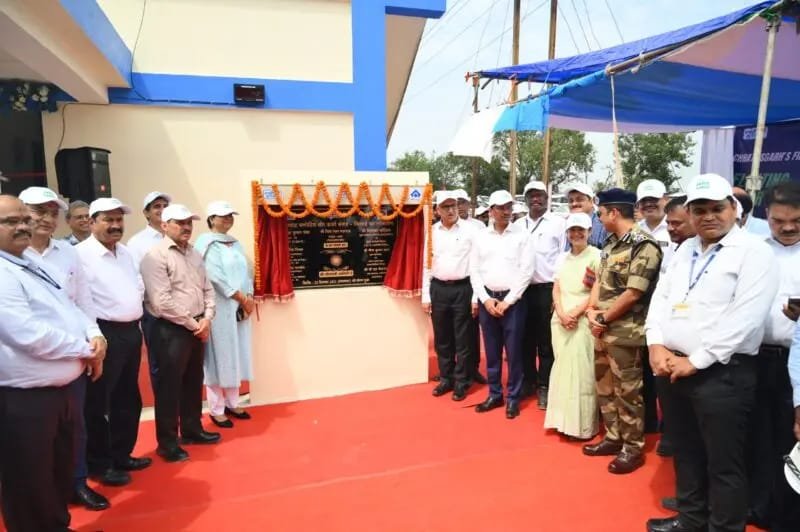 (भिलाई।)हर वर्ष 34.25 मिलियन यूनिट हरित ऊर्जा उत्पादन