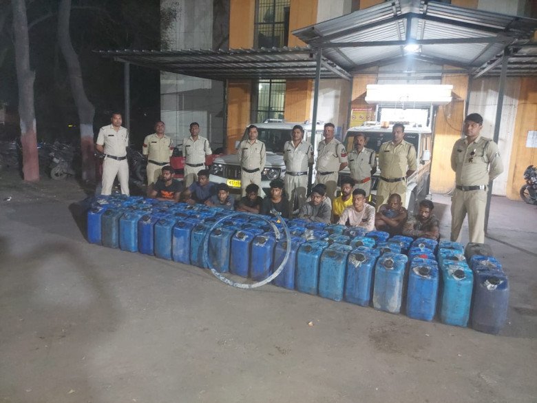 (कोरबा) एसईसीएल की खदानों से डीजल चोरी करने वालो के खिलाफ दीपिका पुलिस ने किया सर्जिकल स्ट्राइक