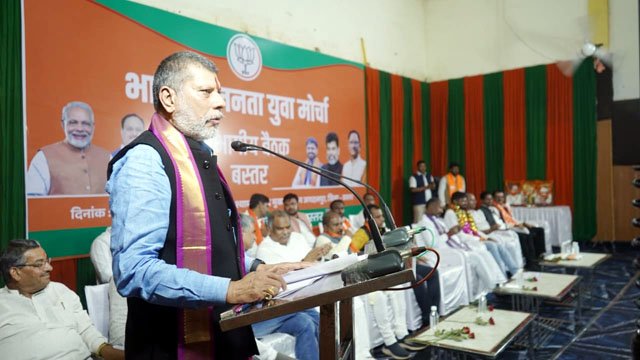 (जगदलपुर) युवा मोर्चा के कार्यकर्ता भाजपा की रीढ़ - भाजपा प्रदेश अध्यक्ष किरण सिंह देव