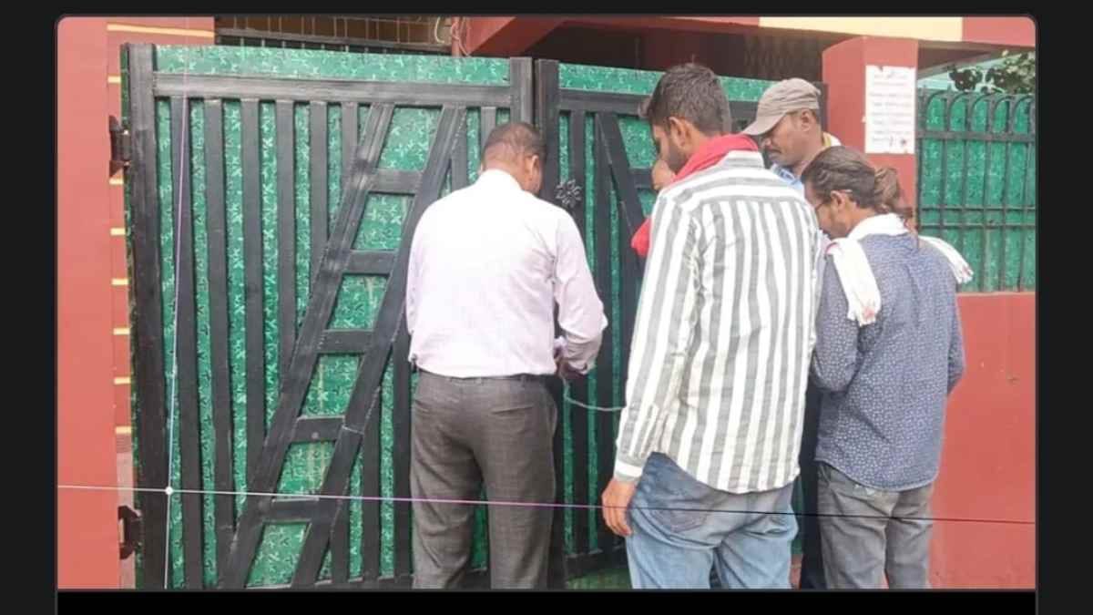 (बिलासपुर) तीन मंजिला अवैध बिल्डिंग पर चल रहा था  ओयो होटल, निगम की टीम ने किया सील