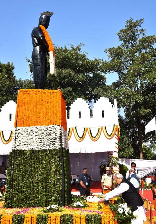 (रायपुर) जवानों ने विपरित परिस्थितियों में किया हर चुनौतियों का सामना - राज्यपाल श्री हरिचंदन