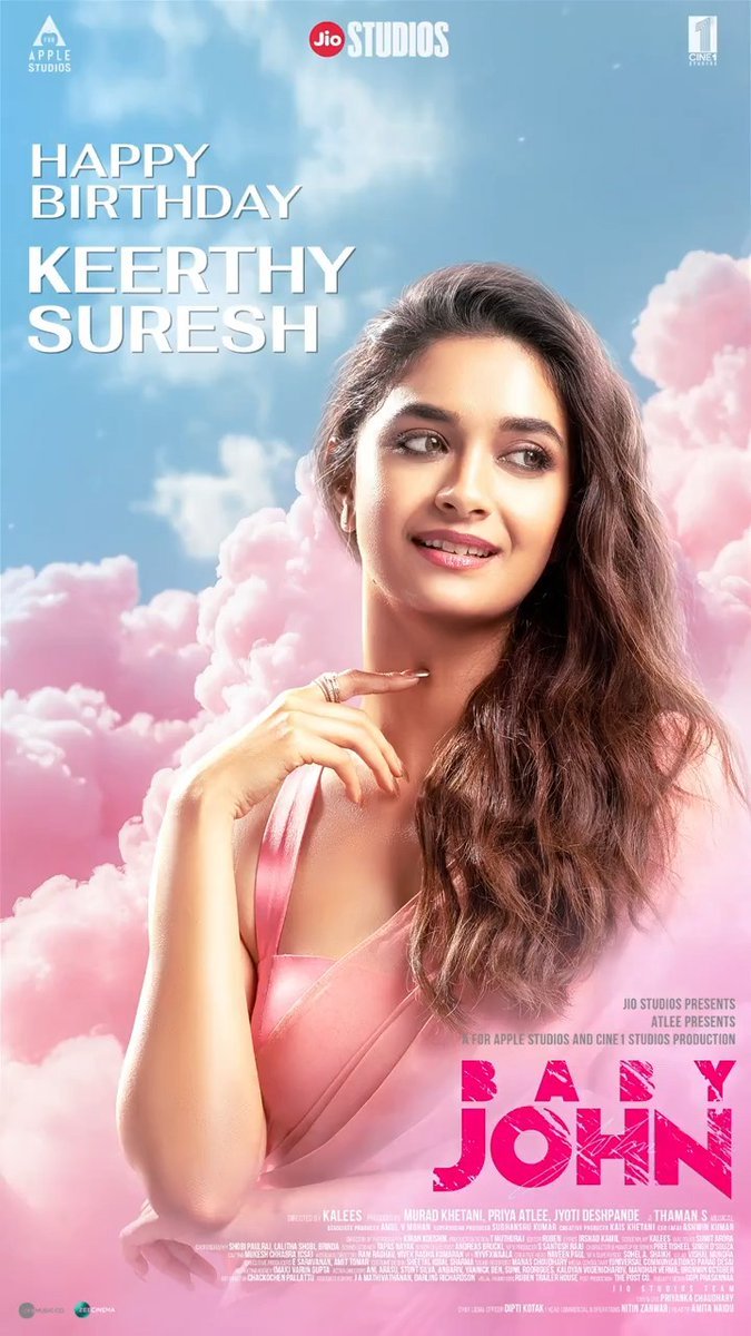 वरुण धवन की बेबी जॉन में नजर आएंगी कीर्ति सुरेश, जन्मदिन पर हुआ आधिकारिक ऐलान 
