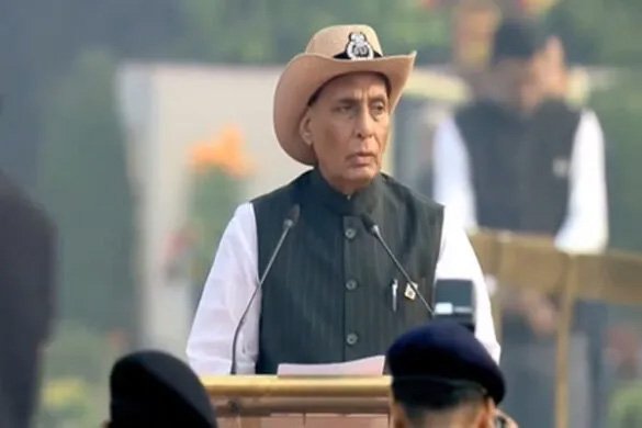 जो क्षेत्र नक्सलियों के आतंक से कांपते थे आज वहां सड़कें, अस्पताल, स्कूल और कॉलेज हैंः राजनाथ सिंह