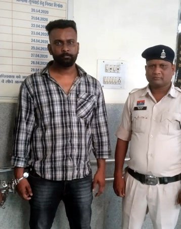 (रायपुर) कोर्ट में गवाही देने पर जान से मारने की धमकी देने के मामले में फरार आरोपी गिरफ्तार