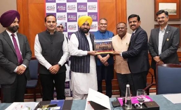 मुख्यमंत्री मान ने की बेंगलुरु के औद्योगिक दिग्गजों से मुलाकात, पंजाब में निवेश का आह्वान
