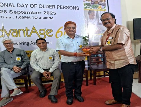 (भिलाई) भिलाई वरिष्ठ नागरिक महासंघ के अध्यक्ष घनश्याम देवांगन रायपुर में हुए सम्मानित