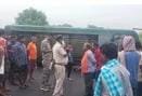 (जशपुर) तेज रफ्तार बस पलटी, एक महिला की मौके पर मौत, 5 घायल; चालक फरार