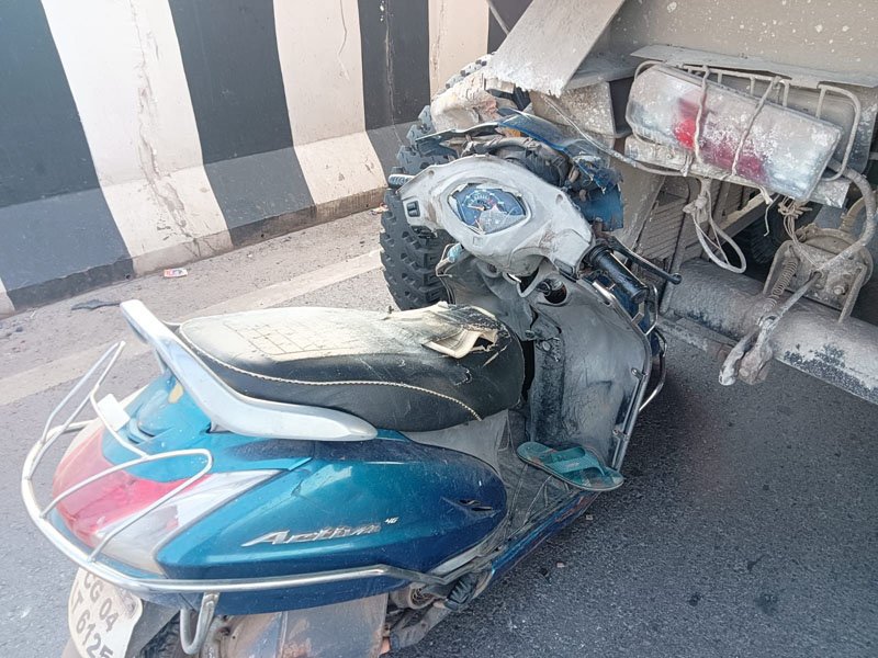 (दुर्ग-रायपुर) ट्रक ड्राइवर और हेल्पर की सतर्कता से बची घायल की जान