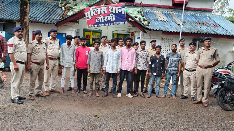 (मुंगेली) लोरमी हत्याकांड में शामिल 4 और आरोपी गिरफ्तार