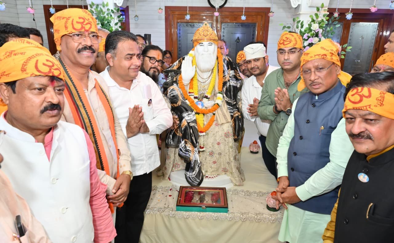 (रायपुर) मुख्यमंत्री श्री साय संत बाबा हरदास राम साहिब जी की बरसी महोत्सव में हुए शामिल