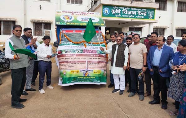 (कोरबा) प्राकृतिक खेती और मृदा स्वास्थ्य कार्ड के संबंध में किसानों को मिली जानकारी