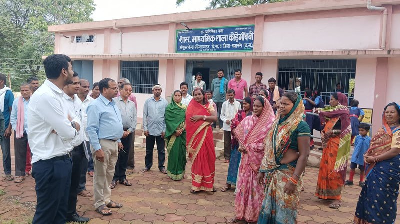 (धमतरी) कलेक्टर के निर्देश पर अधिकारियों ने किया डुबान क्षेत्र का निरीक्षण