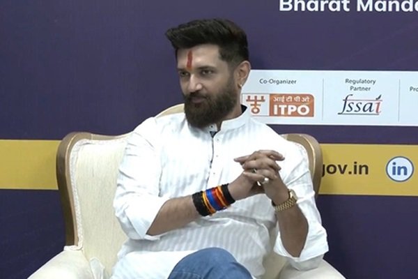 वर्ल्ड फूड इंडिया में 1 लाख करोड़ के एमओयू साइन होंगे : चिराग पासवान