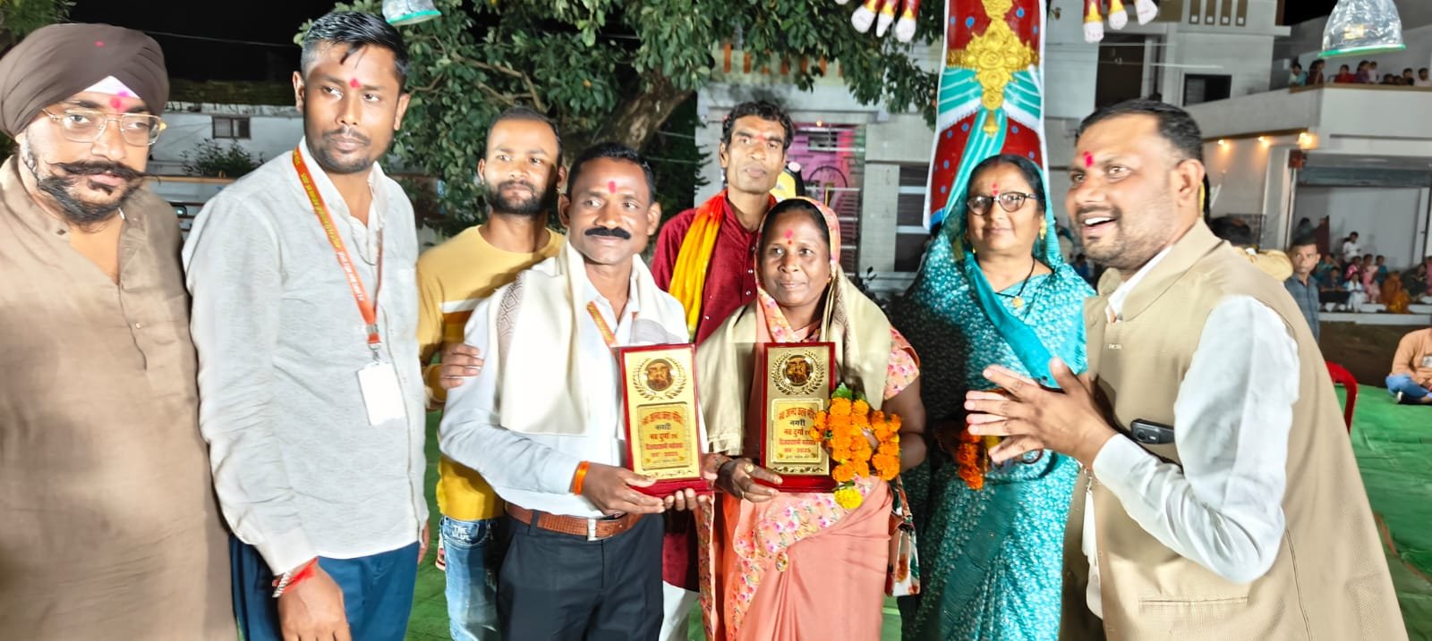 (नगरी) नगर की धरोहर को सहेजने हेतु पार्षद निधि से सहयोग