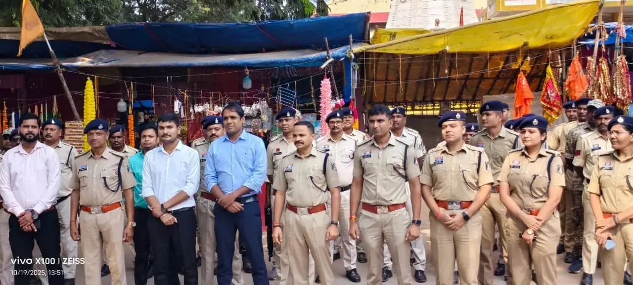 (धमतरी) अड्डेबाजी और गुंडागर्दी पर होगी तुरंत कार्यवाही, दिवाली पर पुलिस हाई अलर्ट