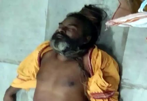 (बिलासपुर) जोनल स्टेशन में मिला साधू का शव,हत्या की आशंका