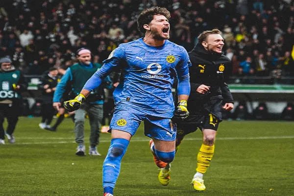 डीएफबी कप : पेनाल्टी शूटआउट में डॉर्टमुंड की जीत, अंतिम-16 में जगह पक्की