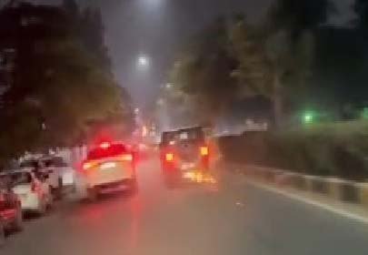 करनाल में थार चालक ने मोटरसाइकिल सवार को लगभग एक किलोमीटर तक घसीटा