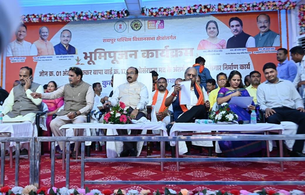 (रायपुर) दीक्षा नगर और आसपास के रहवासियों की वर्षों पुरानी पानी की समस्या का होगा समाधान