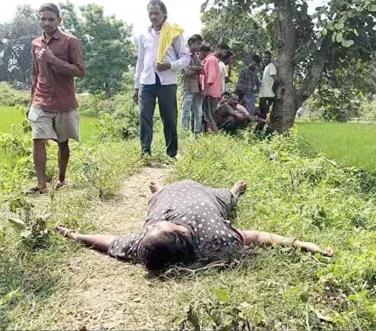 (बढ़ी खबर)(बिलासपुर)खेत में मिला दंपत्ति का शव, प्रेम विवाह के 12 साल बाद दर्दनाक अंत