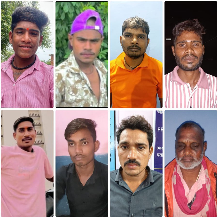 (बलौदाबाजार) बलौदाबाजार-भाटापारा पुलिस ने सार्वजनिक स्थानों पर शराब पीने वाले 8 आरोपियों को पकड़ा