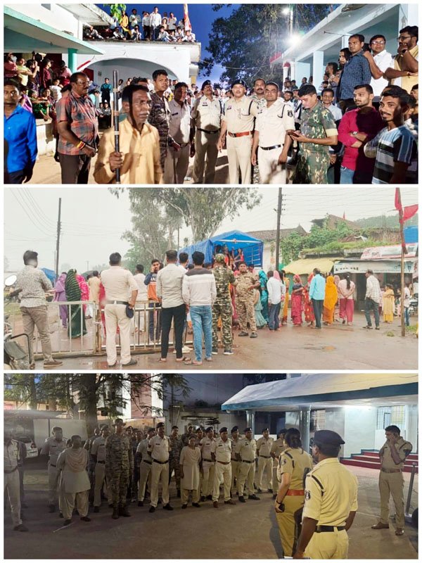 (धमतरी) धमतरी जिले में भव्य दुर्गा उत्सव,दशहरा त्यौहार शांति और सौहार्द से संपन्न