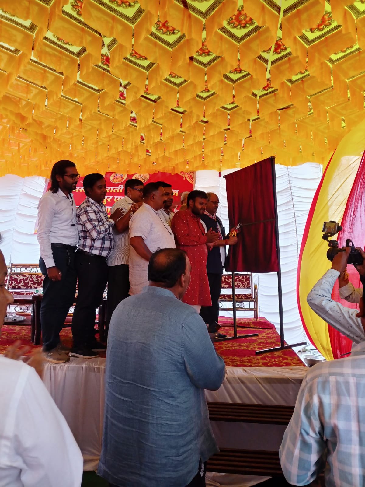 (रायपुर) श्री गुजराती लोहार के नवीन सामुदायिक भवन का  लोकार्पण 
