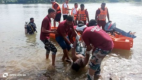 (दुर्ग) नदी में डूबे युवक का एसडीआरएफ टीम ने किया शव बरामद