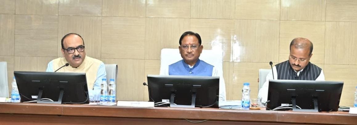 (रायपुर) मुख्यमंत्री विष्णु देव साय की अध्यक्षता में कलेक्टर कॉन्फ्रेंस शुरू, सुशासन और जनहित योजनाओं पर मंथन जारी