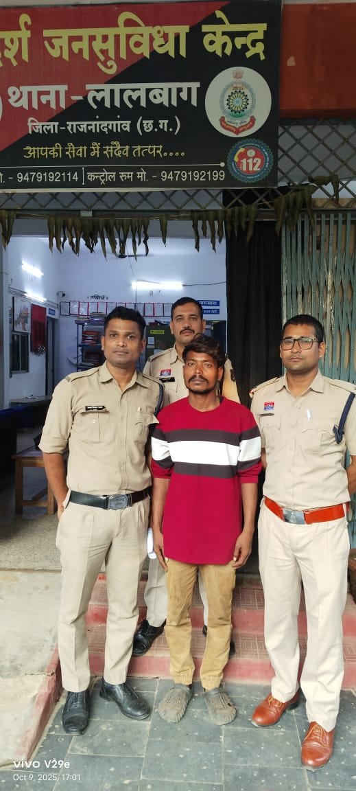 (राजनांदगांव) ग्रामीण क्षेत्र में अशांति फैलाने वाले अनावेदक के विरूद्ध प्रतिबंधात्मक धाराओ के तहत की गयी कार्यवाही