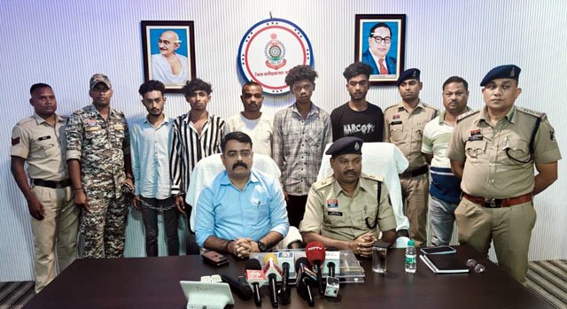 (बलौदाबाजार) हत्या के मालमे मेें दो नाबालिग समेत सात आरोपी गिरफ्तार