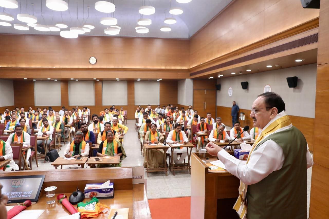 (रायपुर) दिल्ली में सरदारञ्च150 एकता मार्च अभियान की राष्ट्रीय कार्यशाला में शामिल हुए छत्तीसगढ़ भाजपा पदाधिकारी
