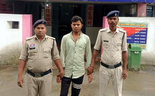 (जशपुर) लुड़ेंग के मंदिर की दान पेटी से चोरी करने वाला पकड़ाया