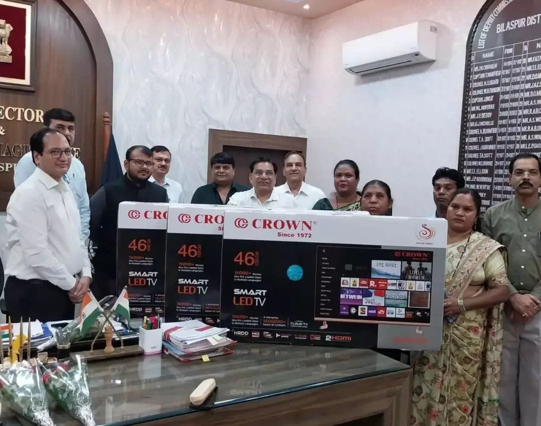 (बिलासपुर) शिक्षा में डिजिटल क्रांति, 1100 विद्यालयों को मिलेगी स्मार्ट टीवी की सौगात