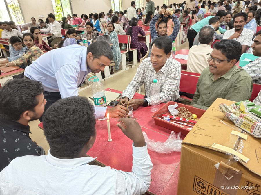 (जशपुरनगर) शिक्षा गुणवत्ता उन्नयन के लिए भौतिकी और विज्ञान के शिक्षकों का हुआ उन्मुखीकरण