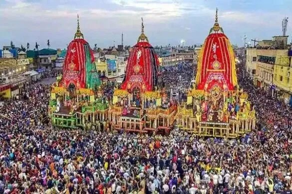 पुरी में भगवान जगन्नाथ की रथ यात्रा में मची भगदड़, 3 की मौके पर मौत; 10 से ज्यादा घायल