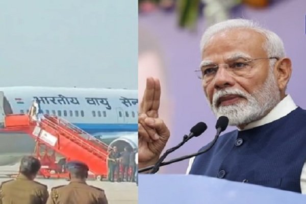 झारखंड में पीएम मोदी के विमान में आई तकनीकी खराबी, देवघर एयरपोर्ट पर रोका गया