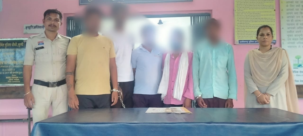 (राजनांदगांव) 05 अनावेदकगणों के विरूद्व प्रतिबंधात्मक धाराओ के तहत् की गई  कार्यवाही