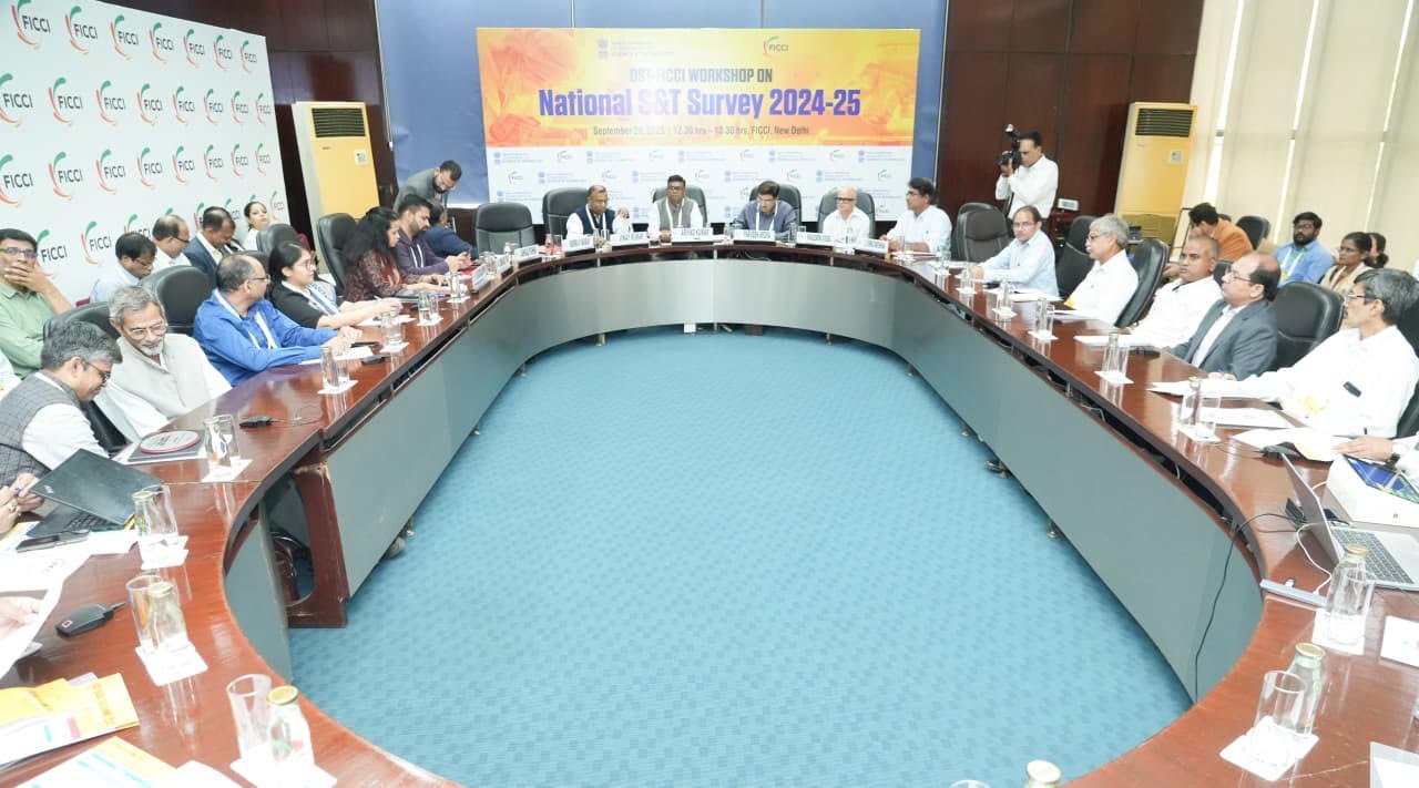 डीएसटी-फिक्की कार्यशाला ने राष्ट्रीय विज्ञान और प्रौद्योगिकी सर्वेक्षण 2024-25 में निजी क्षेत्र की सहभागिता पर बल दिया