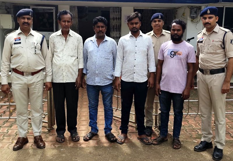 (दुर्ग) गर्भवती महिला से मारपीट करने वाले आरोपी पकड़ाये