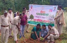 (जशपुर) हटाये गये अवैध अतिक्रमण एवं किया गया पौध रोपण