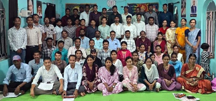 (भोपालपटनम) गणित सीखना अब आसान, भोपालपटनम में 60 शिक्षकों ने पूरा किया अबाकस प्रशिक्षण