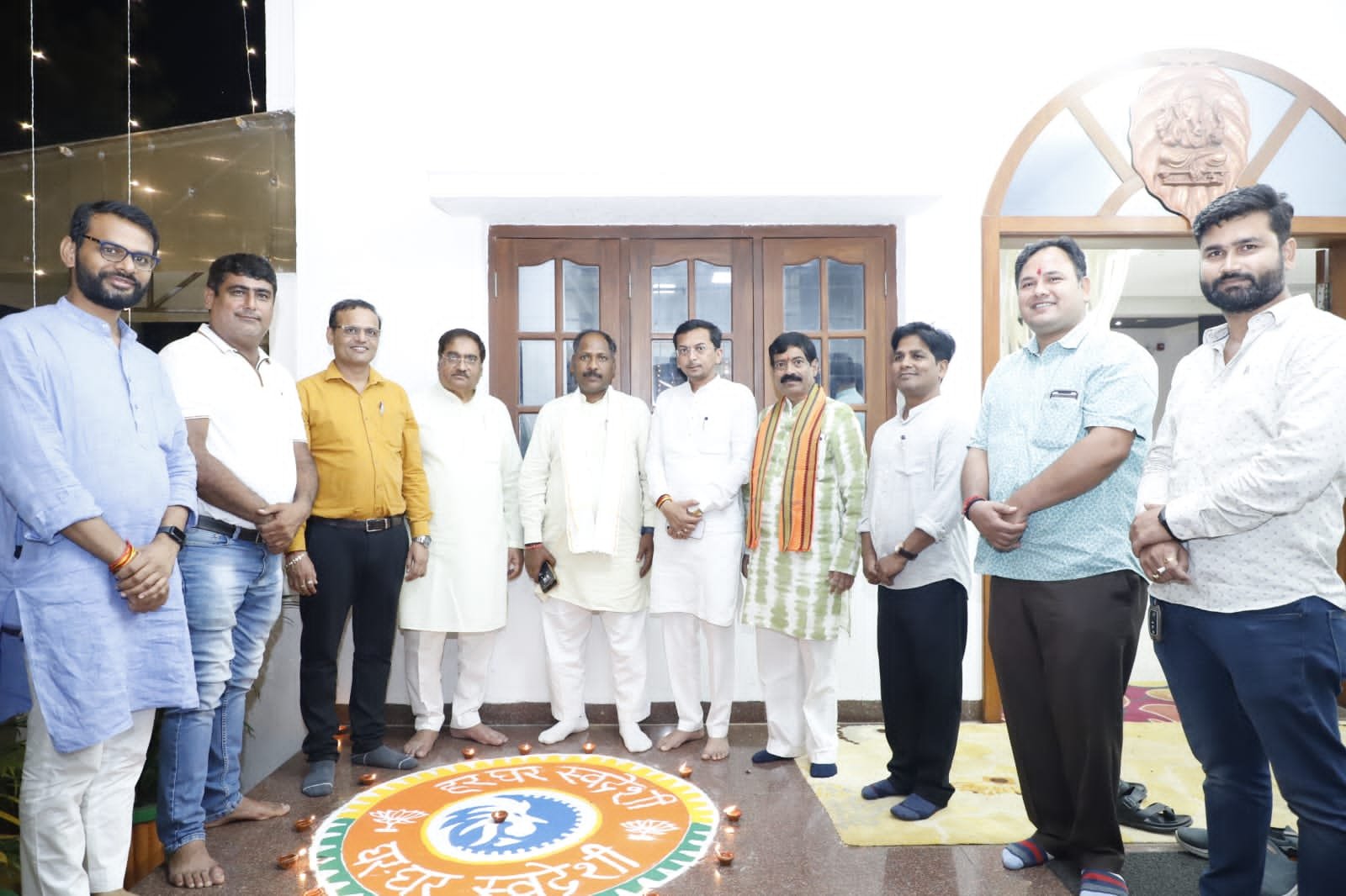 (रायपुर) भाजपा ने लिया स्वदेशी दीपावली का संकल्प