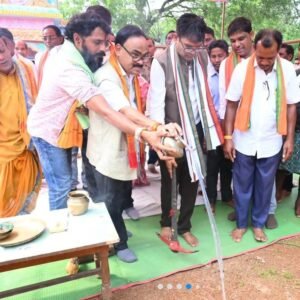 (रायपुर) बाढ़ से बचाने सरिया क्षेत्र में जनता को मिली सौगात