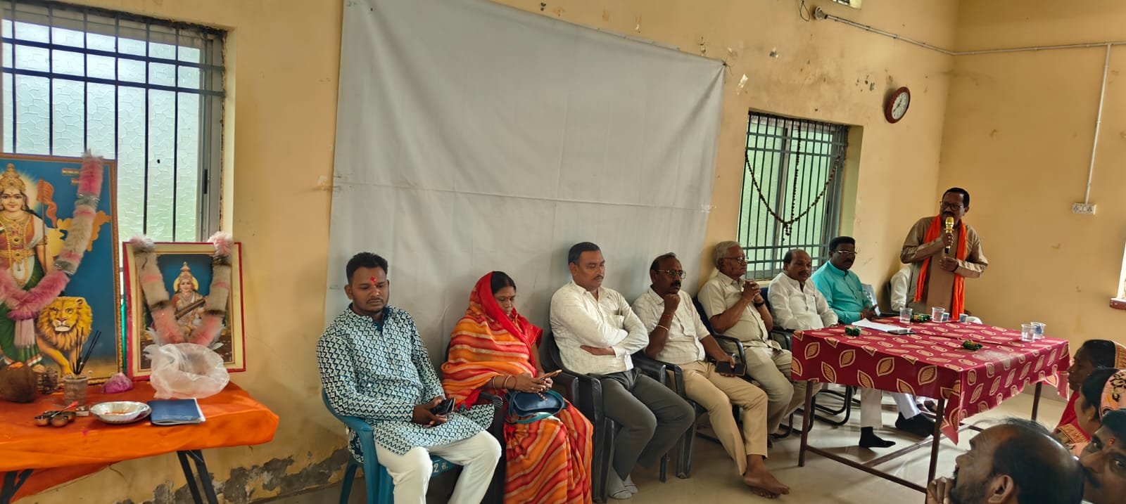(नगरी) सेवा पखवाड़ा में भाजपा मंडल नगरी की भव्य बैठक, पेंशनर्स भवन में गूंजे विकसित भारत व जीएसटी के स्वर