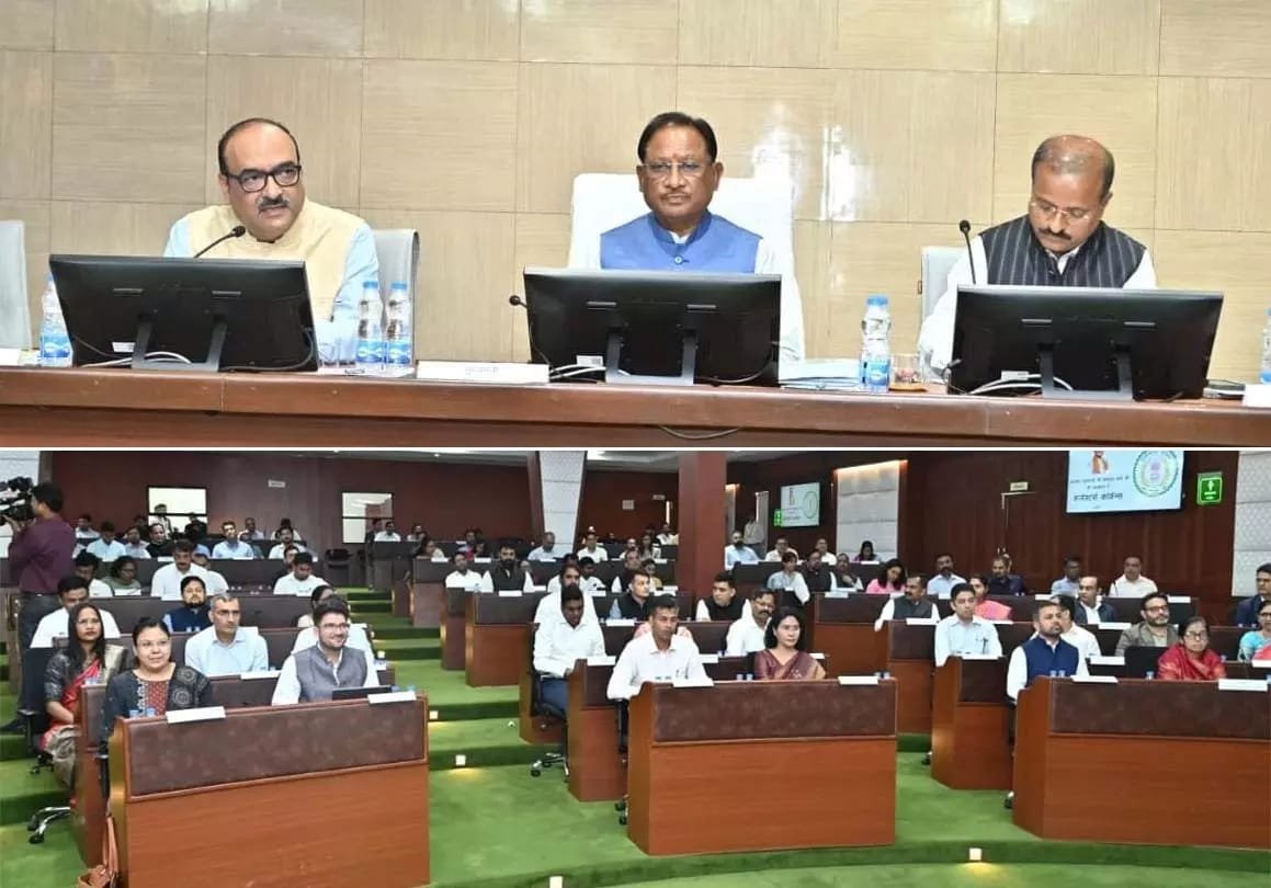 (रायपुर) (महत्वपूर्ण)(रायपुर)मुख्यमंत्री साय ने की पीएम आवास की समीक्षा