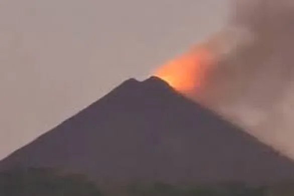 भारत के इकलौता सक्रिय ज्वालामुखी फिर गरजा, धमाके का VIDEO आया सामने